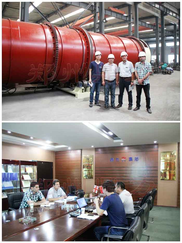 格魯吉亞客戶訂購我司一套酵母烘干生產線